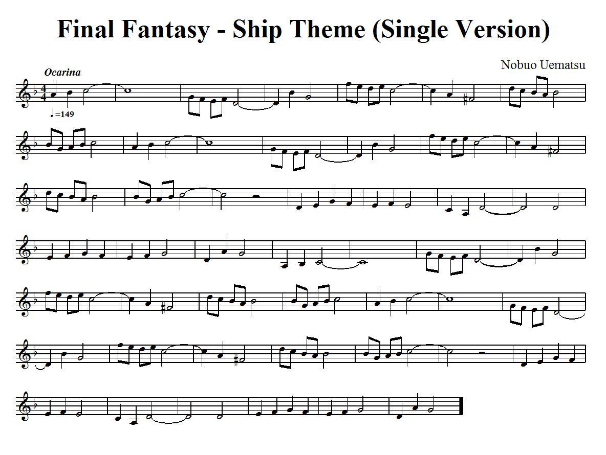 Final Fantasy - Ship Theme Single Version.jpg
