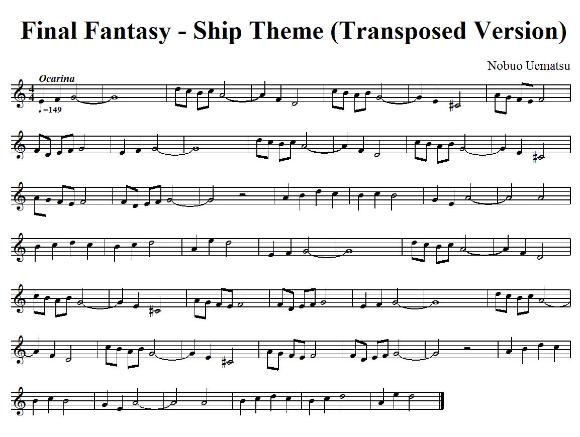 Final Fantasy - Ship Theme Transposed Version.jpg