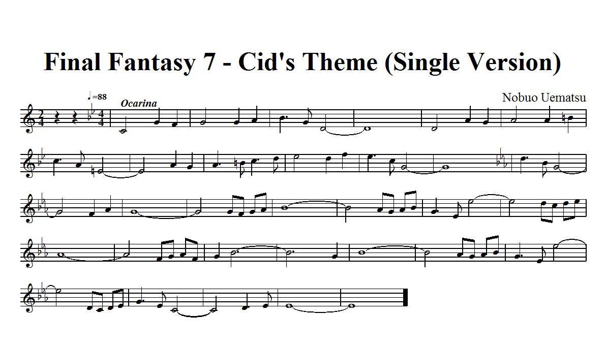 Final Fantasy VII - Cid's Theme_single_version.jpg