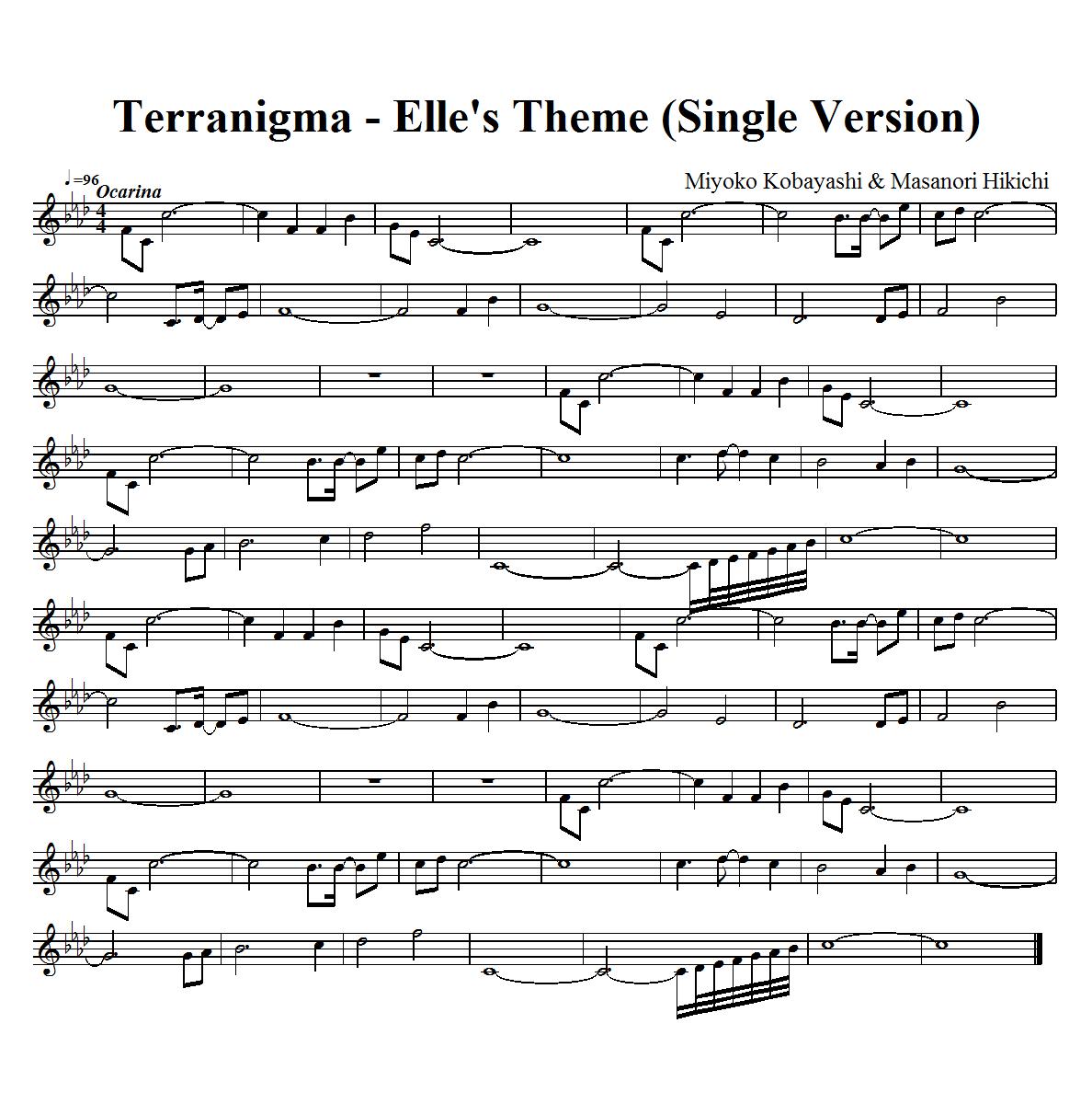 Terranigma - Elle's Theme - Single.jpg