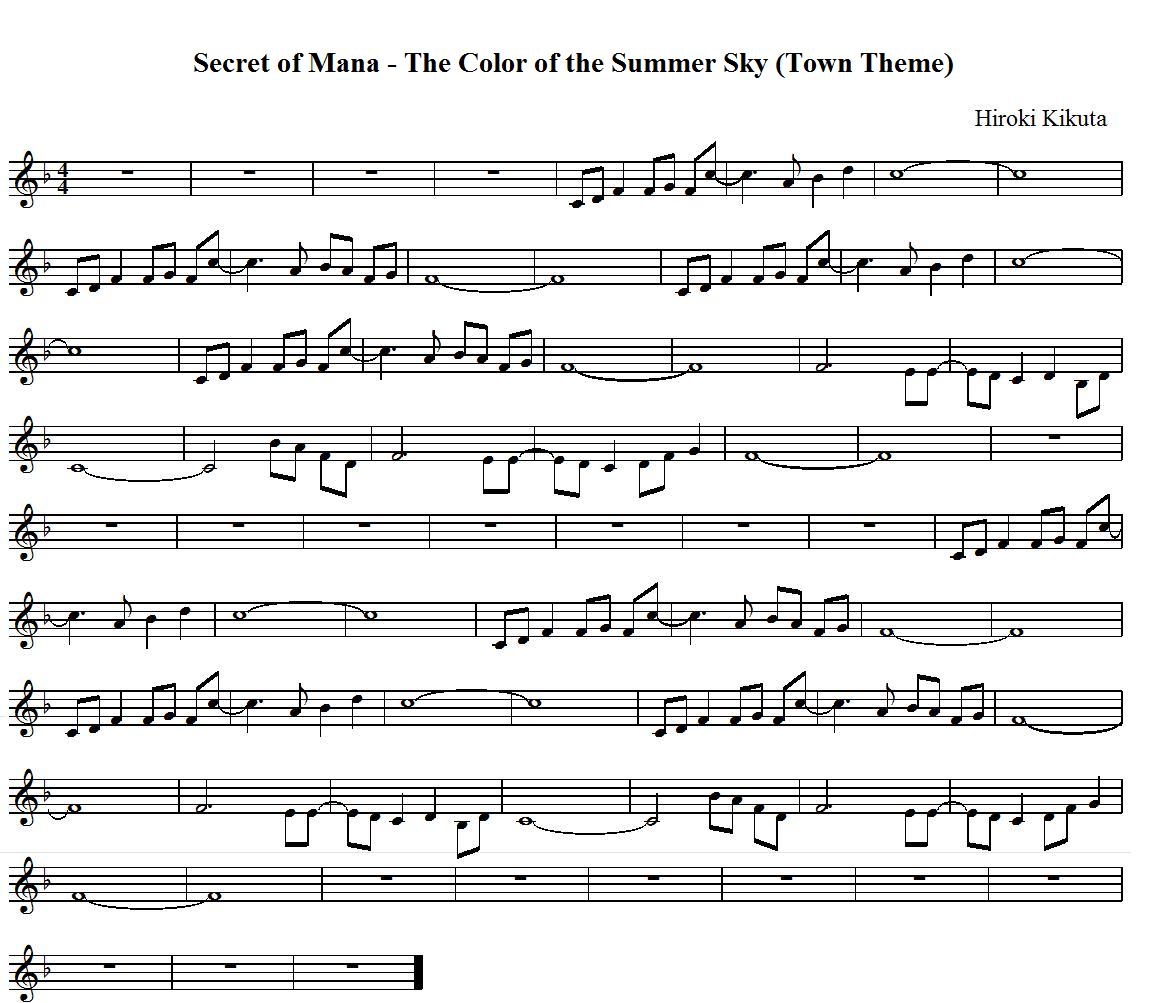 Secret of Mana - The Color of the Summer Sky.jpg