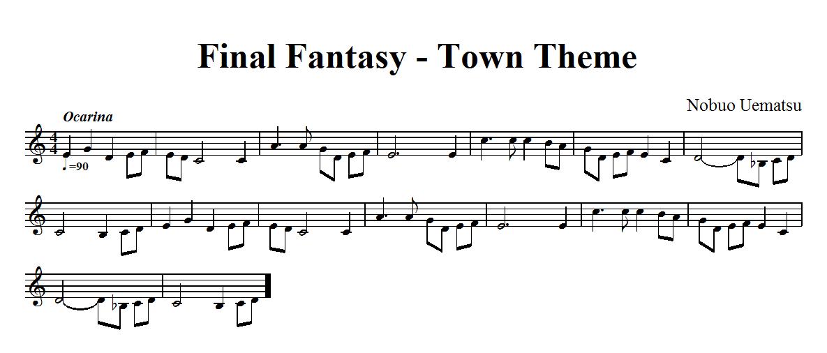 Final Fantasy - Town Theme.jpg
