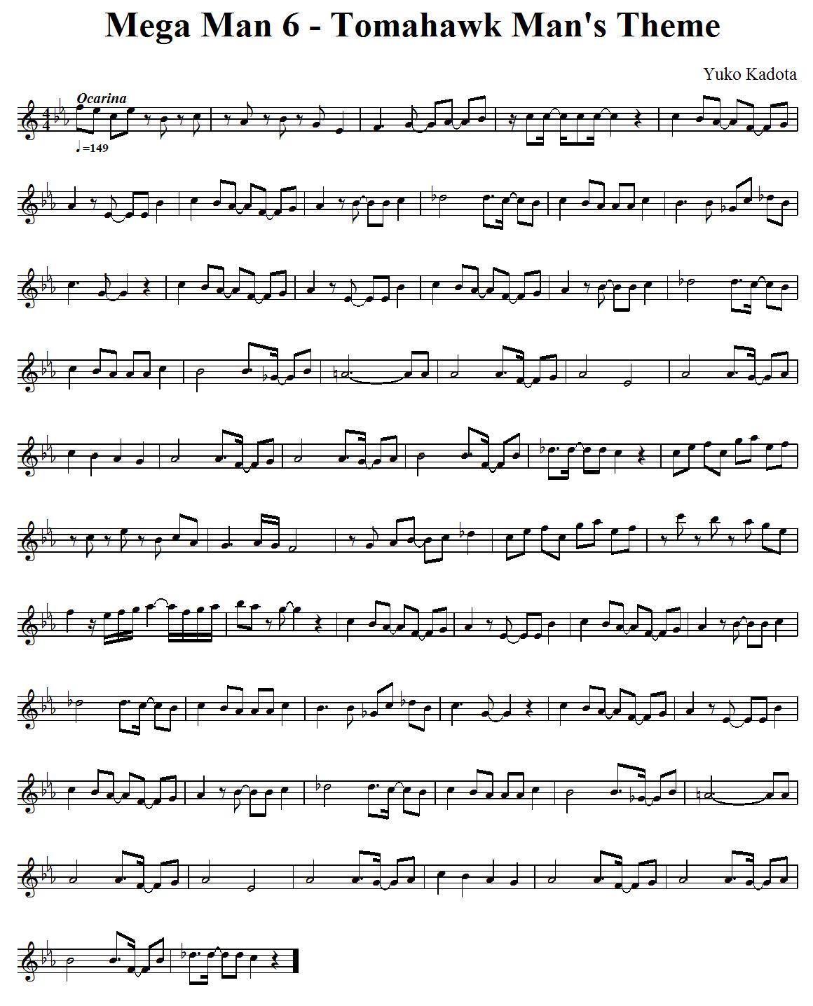 Mega Man 6 - Tomahawk Man's Theme.jpg