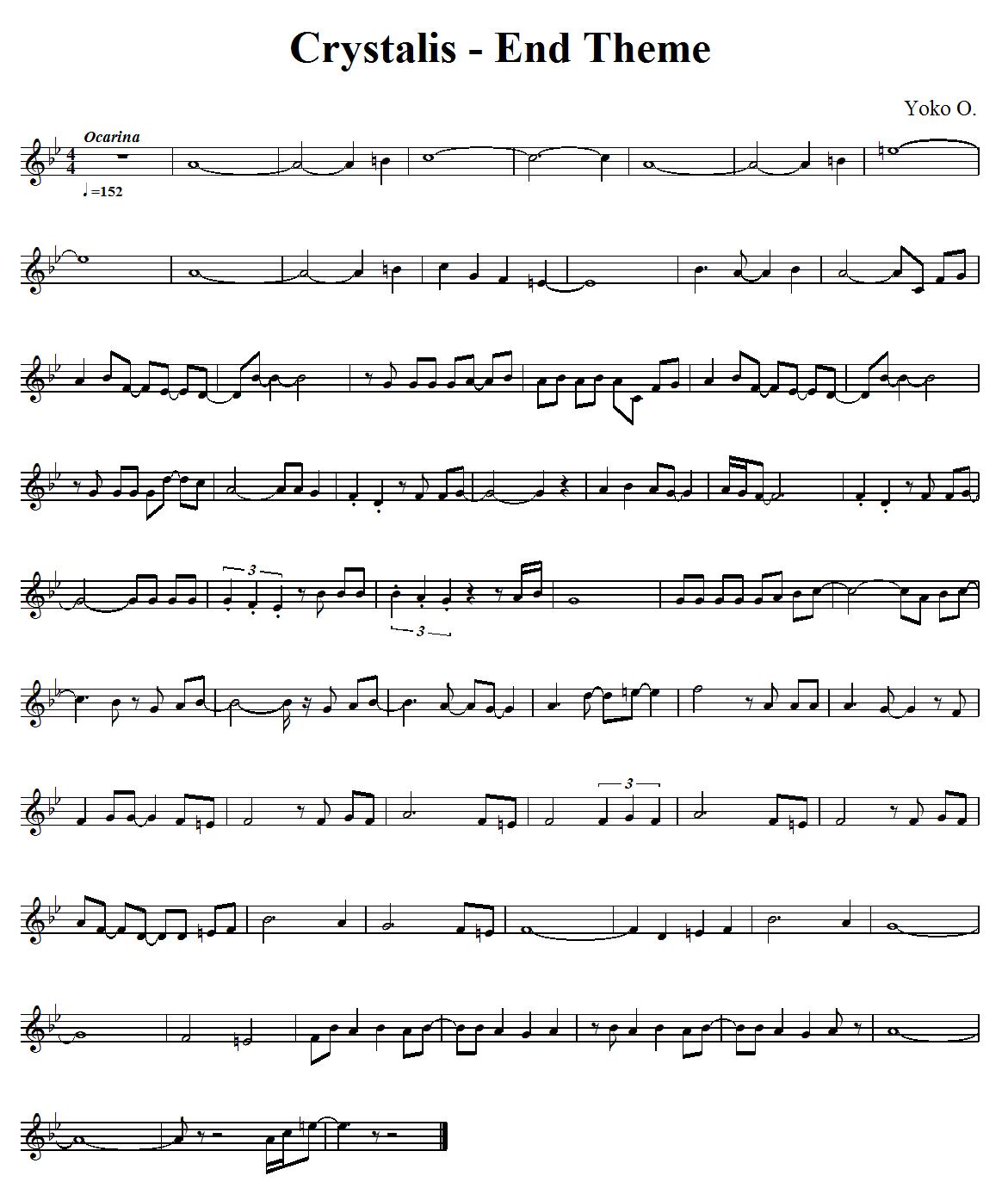 Crystalis - End Theme Single Version.jpg