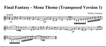 Final Fantasy - Menu Theme Transposed Version 1.jpg
