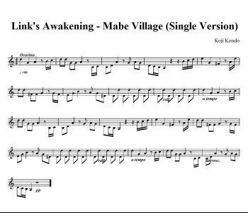 Link's Awakening - Mabe Village Single Version.jpg